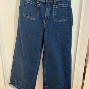 GAP women Relaxed Fit Jeans in Deep Blue